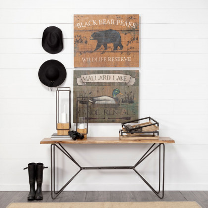 Mercana - Ross Tray in Brown, Solid Wood