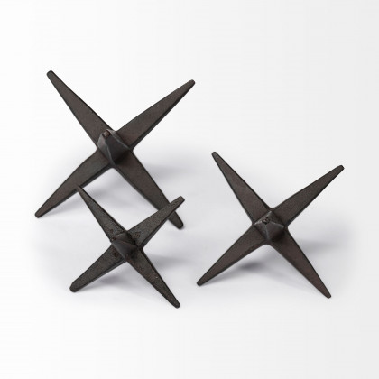 Mercana - Rhea Object in Brown, Metal