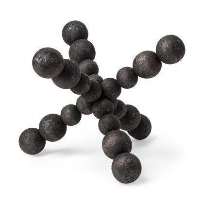 Mercana - Carollan I Geometric Wood Ball Jack
