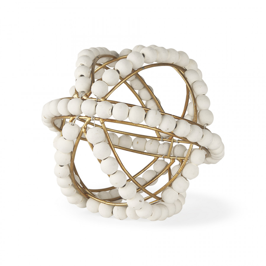 Mercana Espanlade Small Object - White, Wood