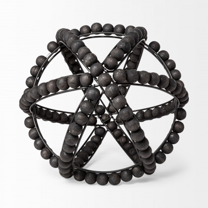 Mercana Espanlade Large Object - Black, Ceramic