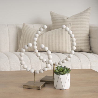 Mercana Tulane Object - White, H16"