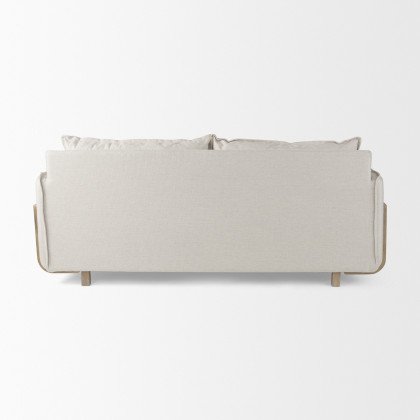 Mercana Roy Sofa - Cream, Polyester