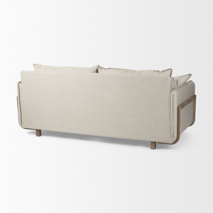 Mercana Roy Sofa - Cream, Polyester