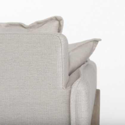 Mercana Roy Sofa - Cream, Polyester