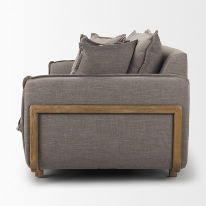 Mercana Roy Sofa - Brown, Polyester