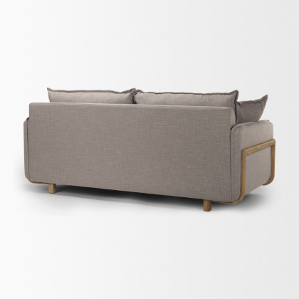 Mercana Roy Sofa - Brown, Polyester