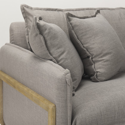 Mercana Roy Sofa - Brown, Polyester