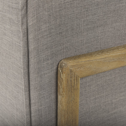 Mercana Roy Sofa - Brown, Polyester