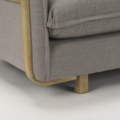 Mercana Roy Sofa - Brown, Polyester