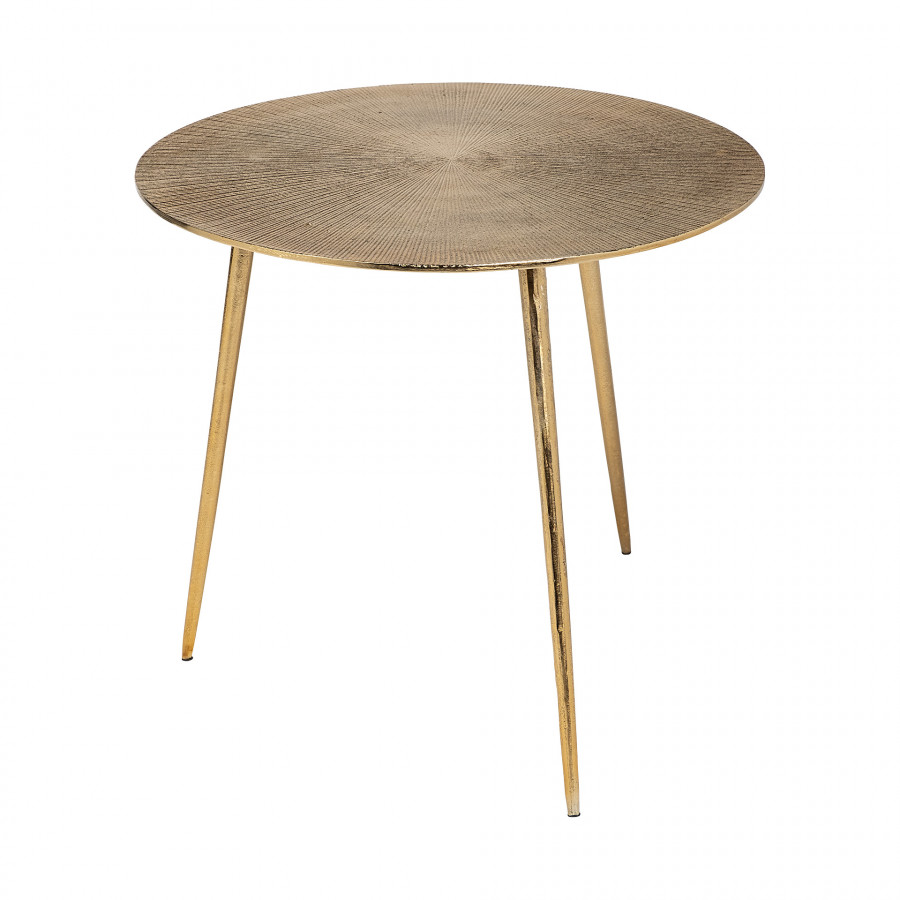 Mercana Reva Accent Table - Gold, W24"