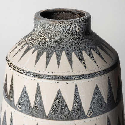 Mercana - Delaney Vase in Gray, Ceramic