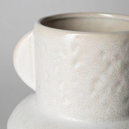 Mercana Judy Vase - Eggshell, H8"