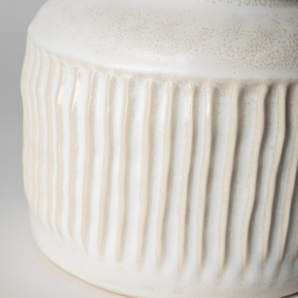 Mercana Judy Vase - Eggshell, H8"