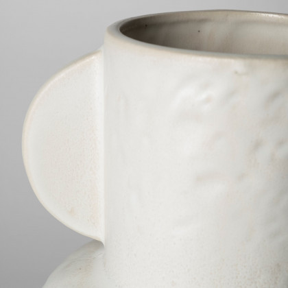 Mercana Judy Vase - Eggshell, H12"