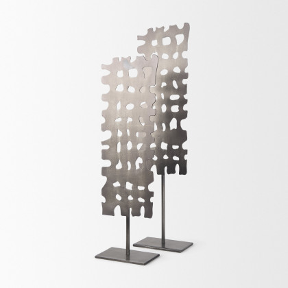 Mercana - Shaw Object in Gray, Metal