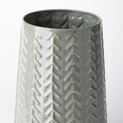 Mercana Gemma Vase - Gray, Ceramic