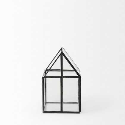 Mercana Sikes Small Glass Terrarium - Clear