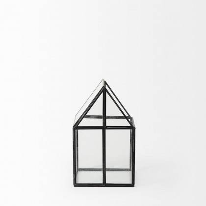 Mercana Sikes Small Glass Terrarium - Clear
