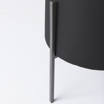 Mercana - Claypoole Black Plant Stands (Set of 3)