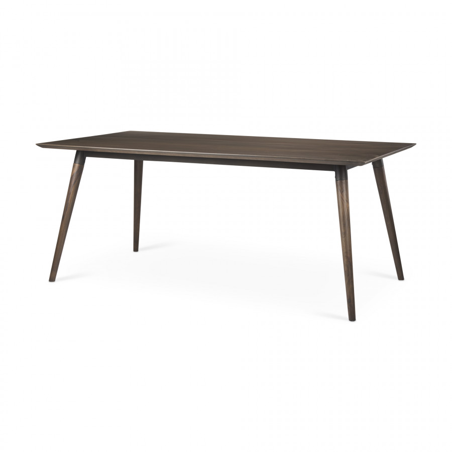 Mercana - Nicholas Dining Table in Brown, Solid Wood