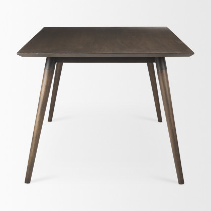 Mercana - Nicholas Dining Table in Brown, Solid Wood