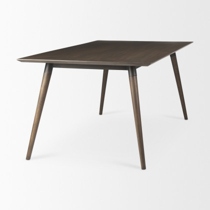 Mercana - Nicholas Dining Table in Brown, Solid Wood