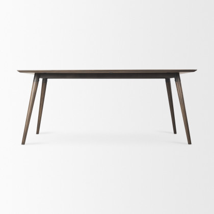 Mercana - Nicholas Dining Table in Brown, Solid Wood