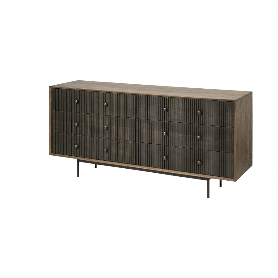 Mercana - Grace Sideboard in Brown, Solid Wood