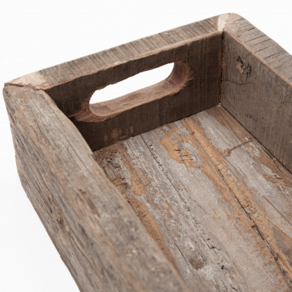 Mercana Vernon Tray - Brown, L30"