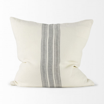 Mercana - Patrice Pillow in Cream, Cotton Blend