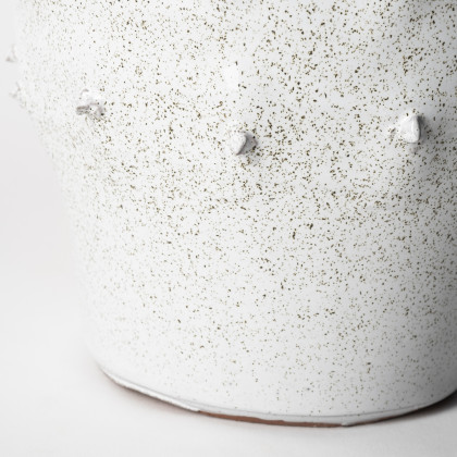 Mercana Julian Vase - White, H11"