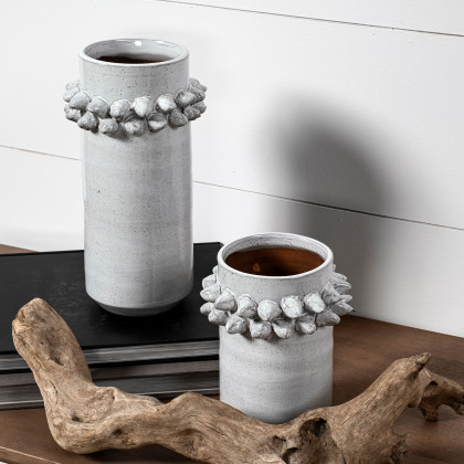 Mercana Farmhampton Large Vase - Gray, Ceramic