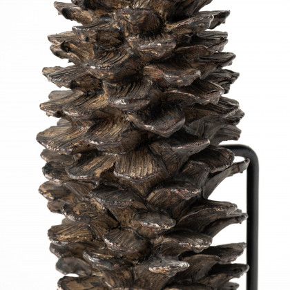 Mercana - Pinterra Object in Brown, Solid Wood