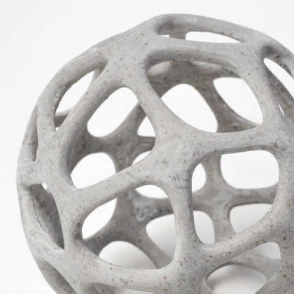 Mercana Spiro Small Object - White, Resin