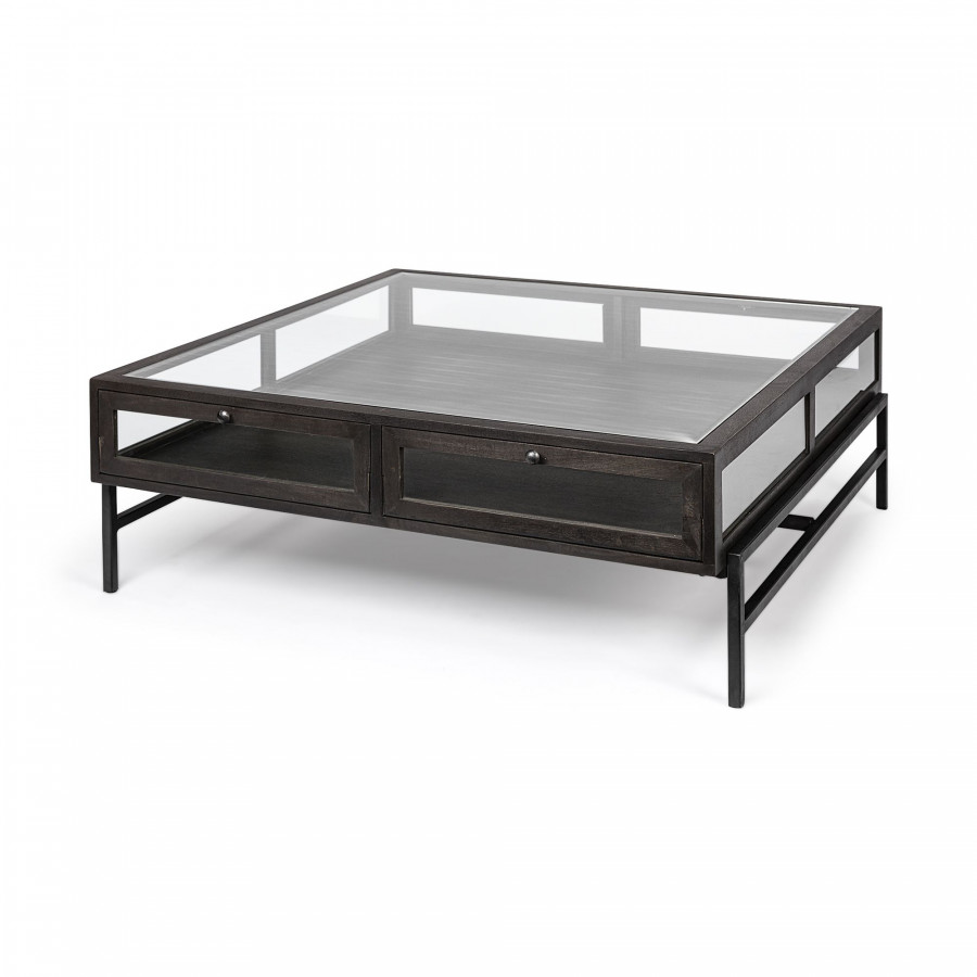 Mercana Arelius Square Coffee Table - Black