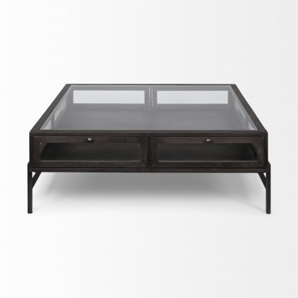 Mercana Arelius Square Coffee Table - Black