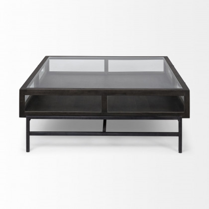 Mercana Arelius Square Coffee Table - Black