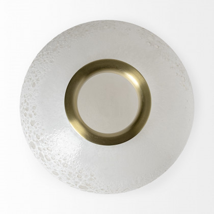 Mercana - Pearl Vase in White, Resin