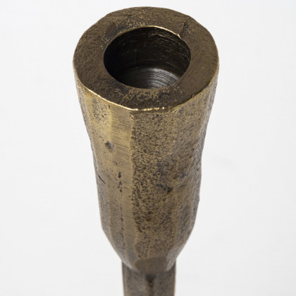 Mercana Levit Candle Holder - Gold, H20"
