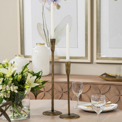 Mercana Levit Candle Holder - Gold, H20"