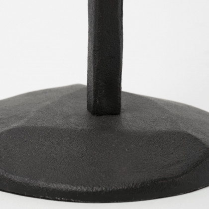 Mercana Levit Candle Holder - Black, H14"
