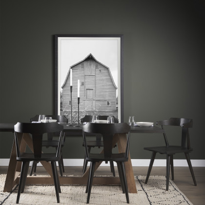 Mercana Levit Candle Holder - Black, H14"