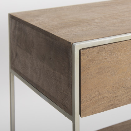 Mercana Morris Console Table - Brown, Wood