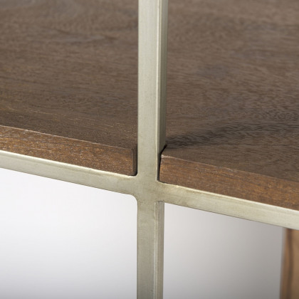 Mercana Morris III Shelving Unit - Brown