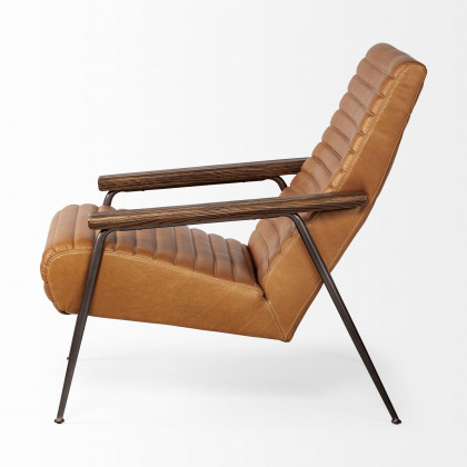 Mercana Grosjean Accent Chair - Brown