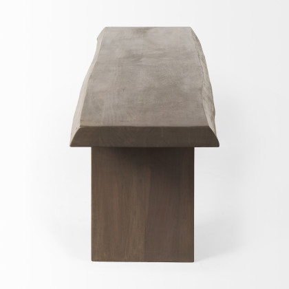 Mercana - Konstantin Bench in Brown, Solid Wood