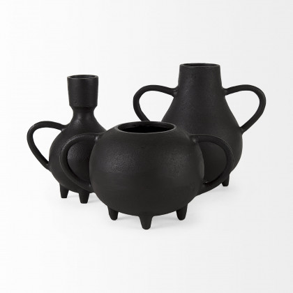 Mercana Cyrus Object - Black, H8,3"