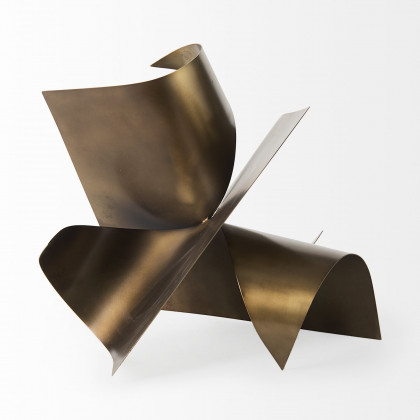 Mercana Francesca Large Object - Gold, Metal