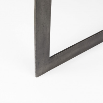 Mercana Faye Square Coffee Table - Brown/Silver, Wood